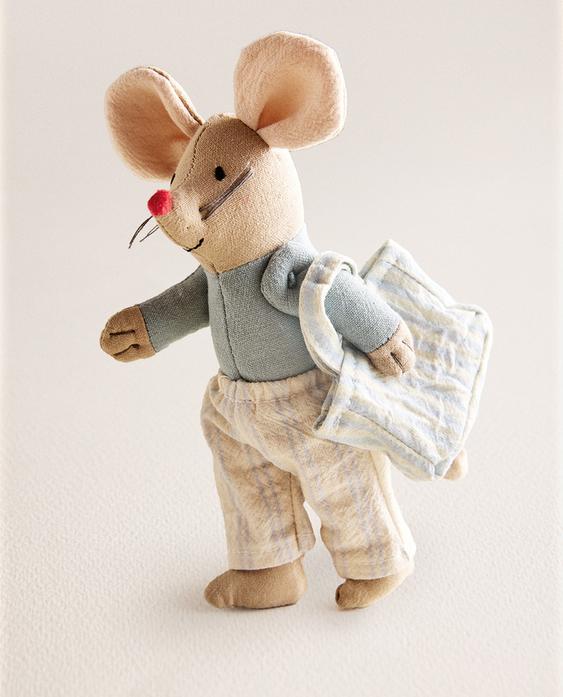 KINDER-PLÜSCHTIER KLEINE MAUS