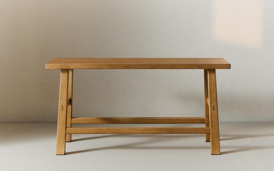 ELM WOOD BENCH