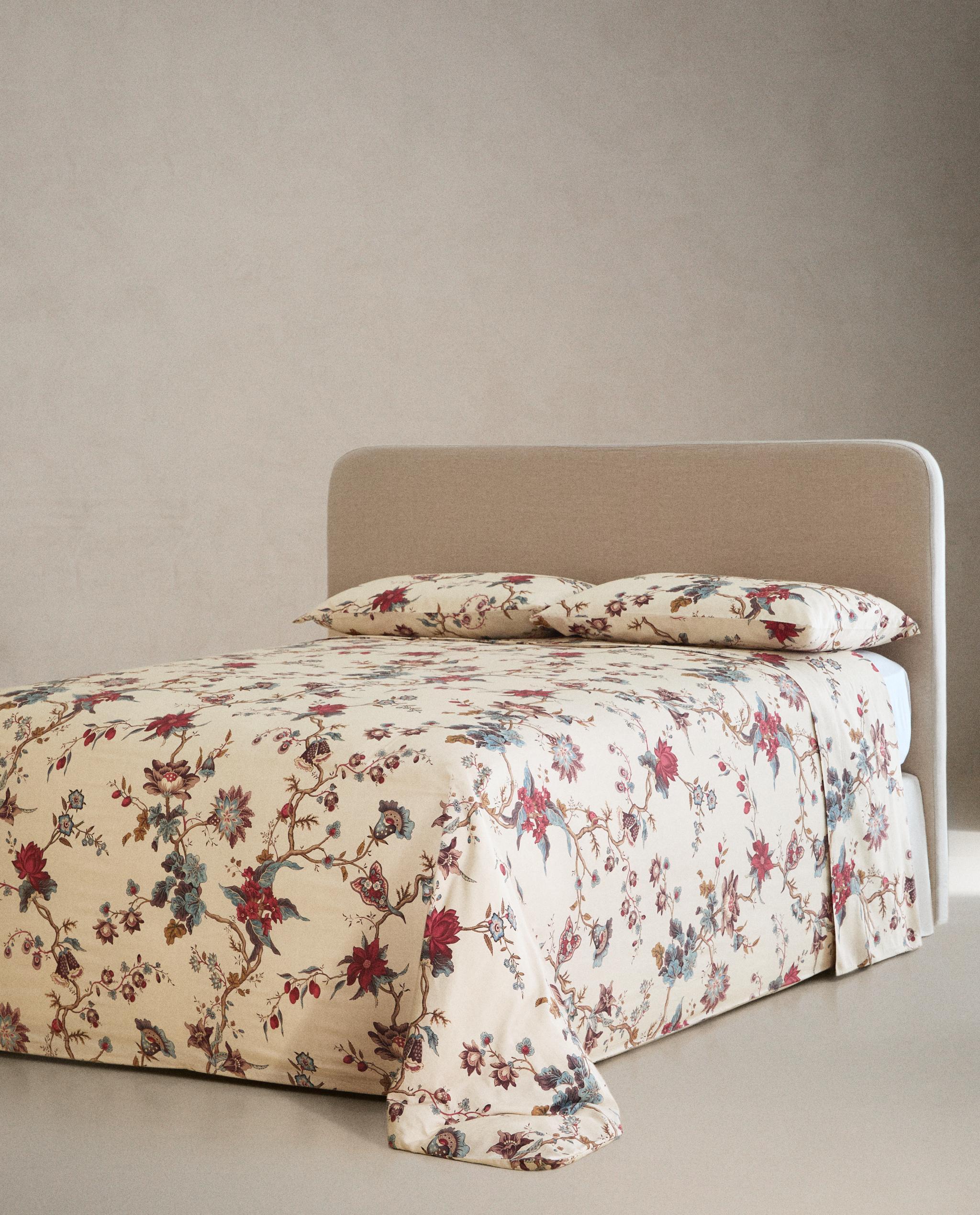FLORAL SATEEN BED LINEN | KATHARINE POLE product thumbnail 7