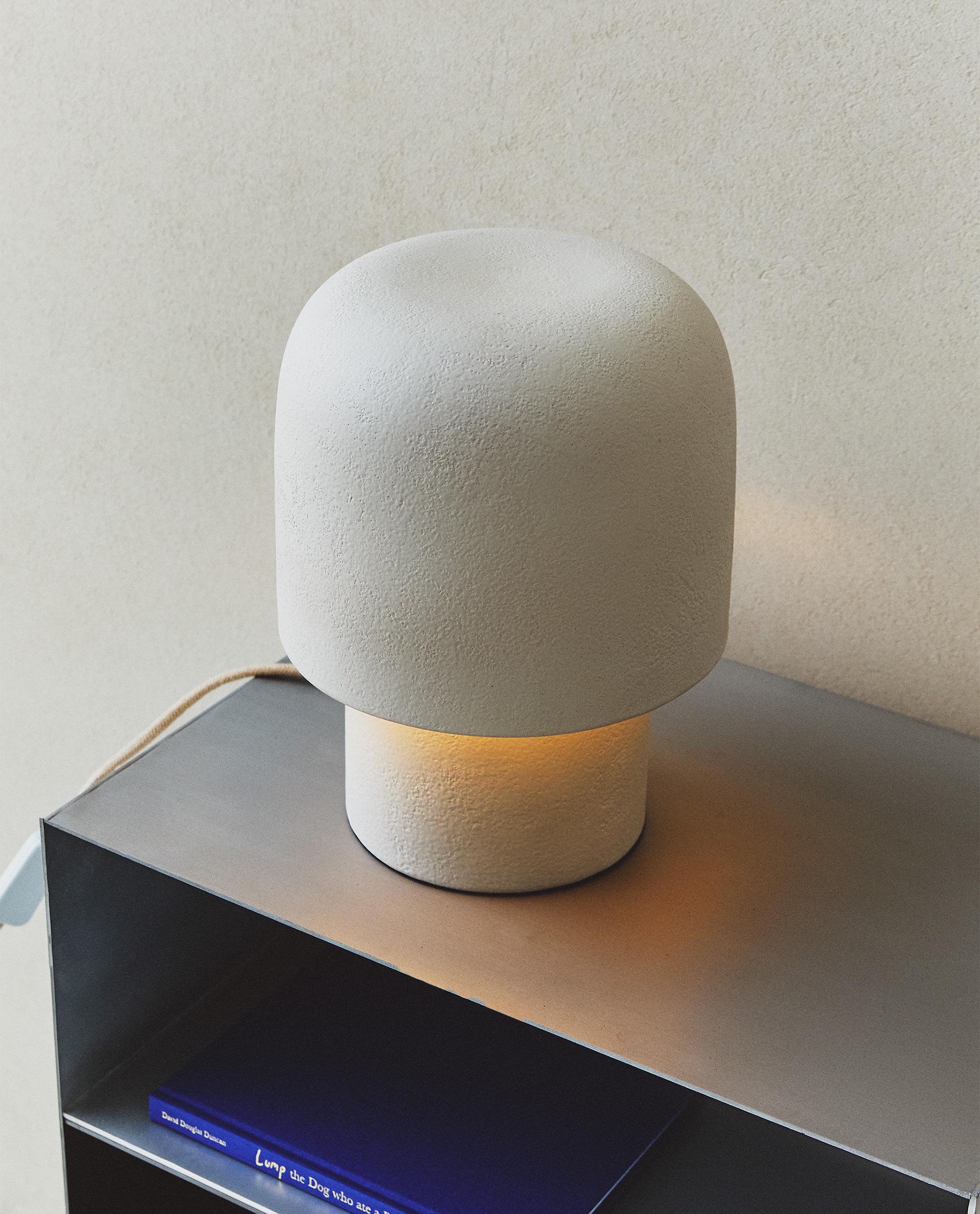 Modern Ceramic Mushroom Table Lamp