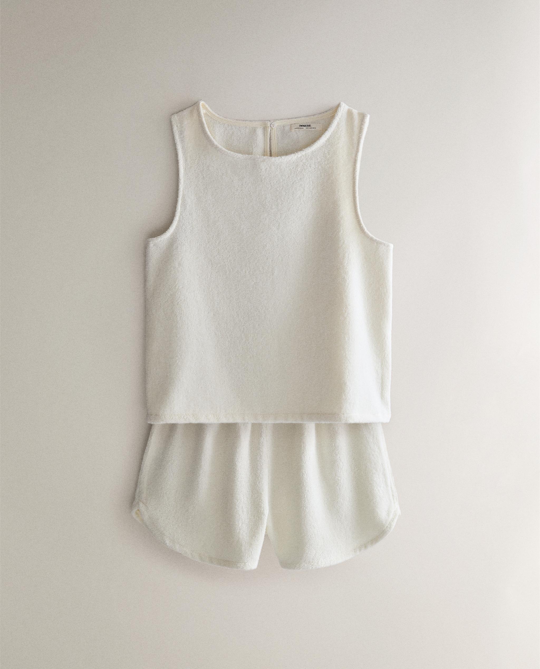 COTTON TERRY BEACH TOP product thumbnail 2
