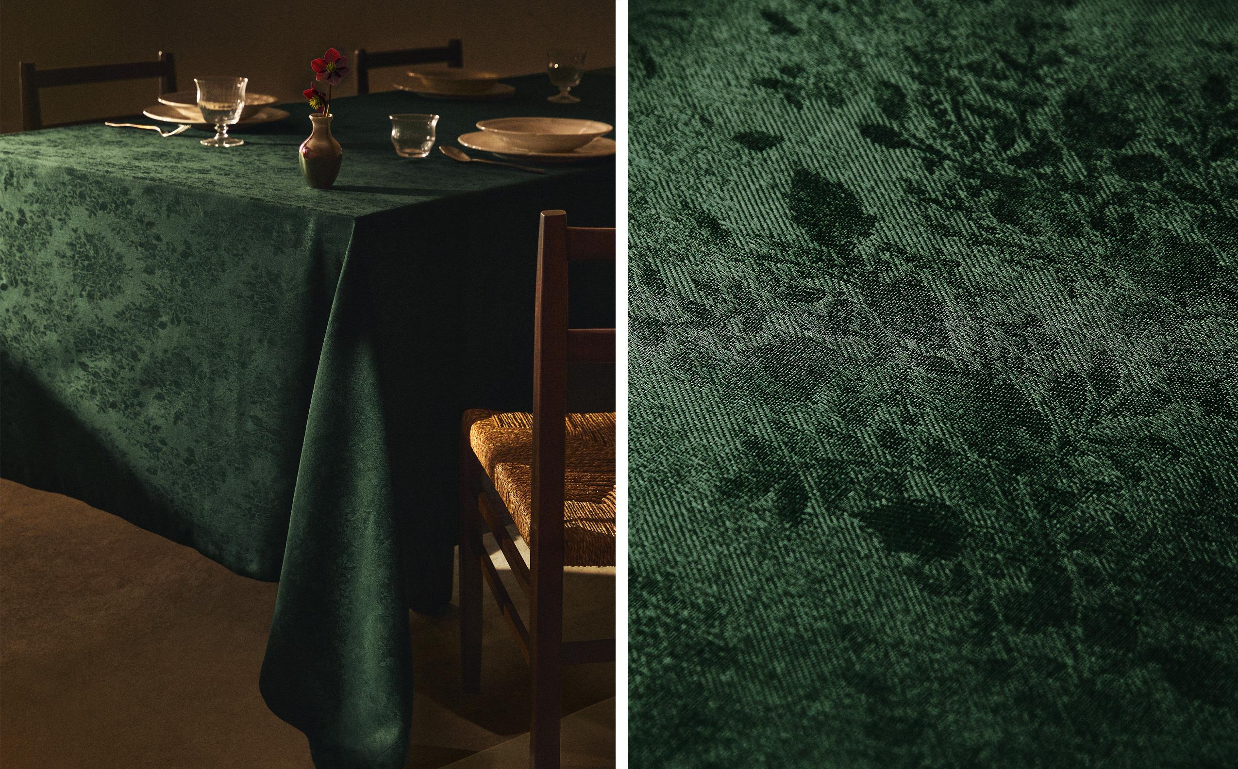 ザラホーム テーブルクロス ウェーブ テーブルクロス | Zara Home 日本/Japan