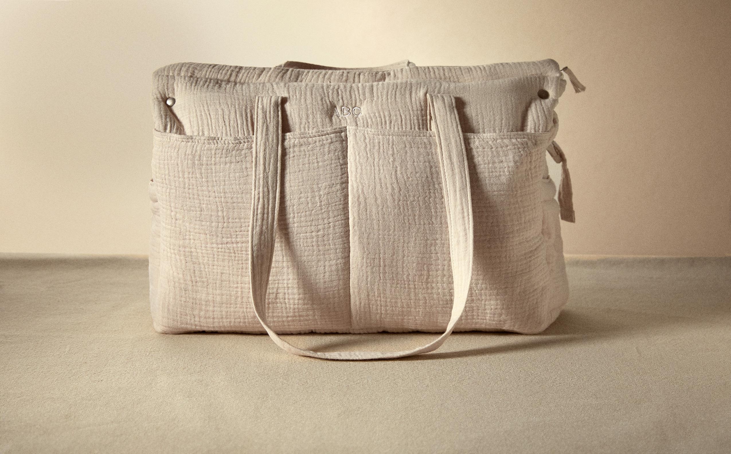 美品★ ZARA コットン マザーズバッグ 月 コットン マザーズバッグ | Zara Home 日本/Japan