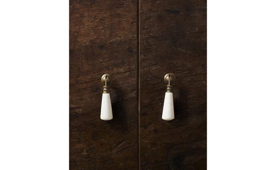 LOT DE POIGNÉES MEUBLE CÉRAMIQUE GOUTTE (LOT DE 2) LOT DE POIGNÉES MEUBLE CÉRAMIQUE GOUTTE (LOT DE 2)