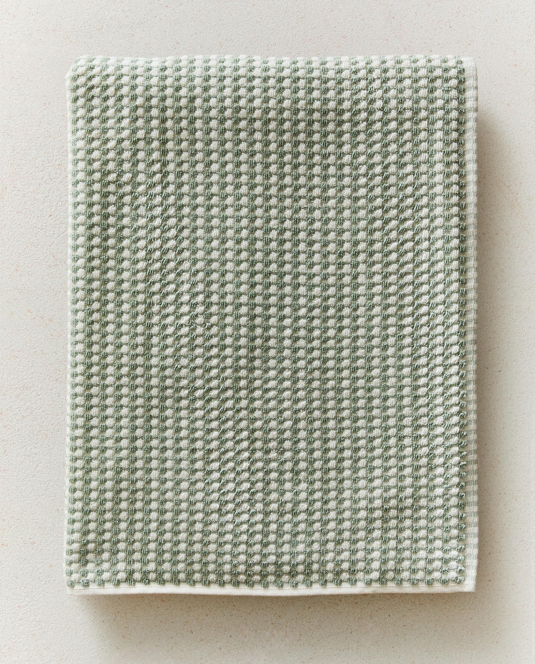 TEXTURED COTTON BATH TOWEL product thumbnail 7