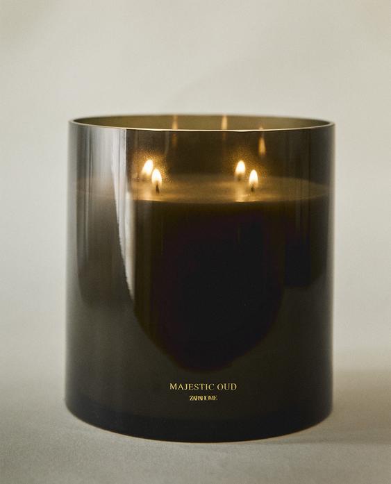(2 KG) MAJESTIC OUD SCENTED CANDLE