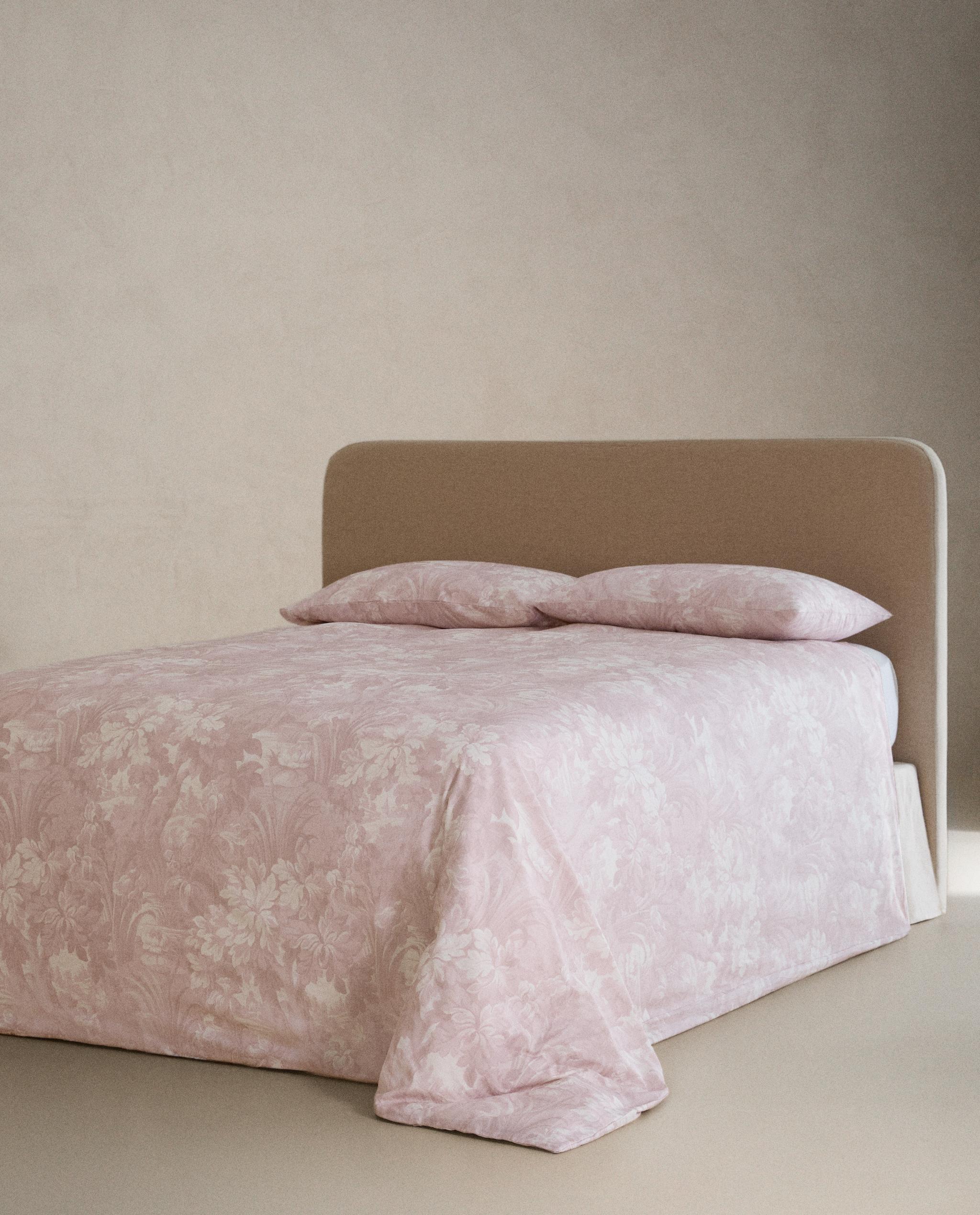 DUVET COVER WITH FLORAL AND BRANCH PRINT product thumbnail 8