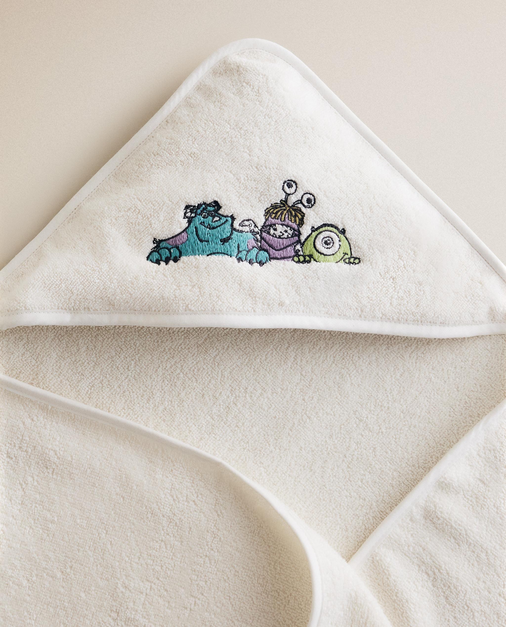 MONSTERS, INC. HOODED BABY TOWEL