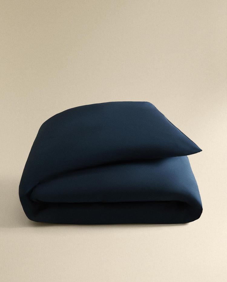 WASHED COTTON PERCALE DUVET COVER X SOCIETY LIMONTA