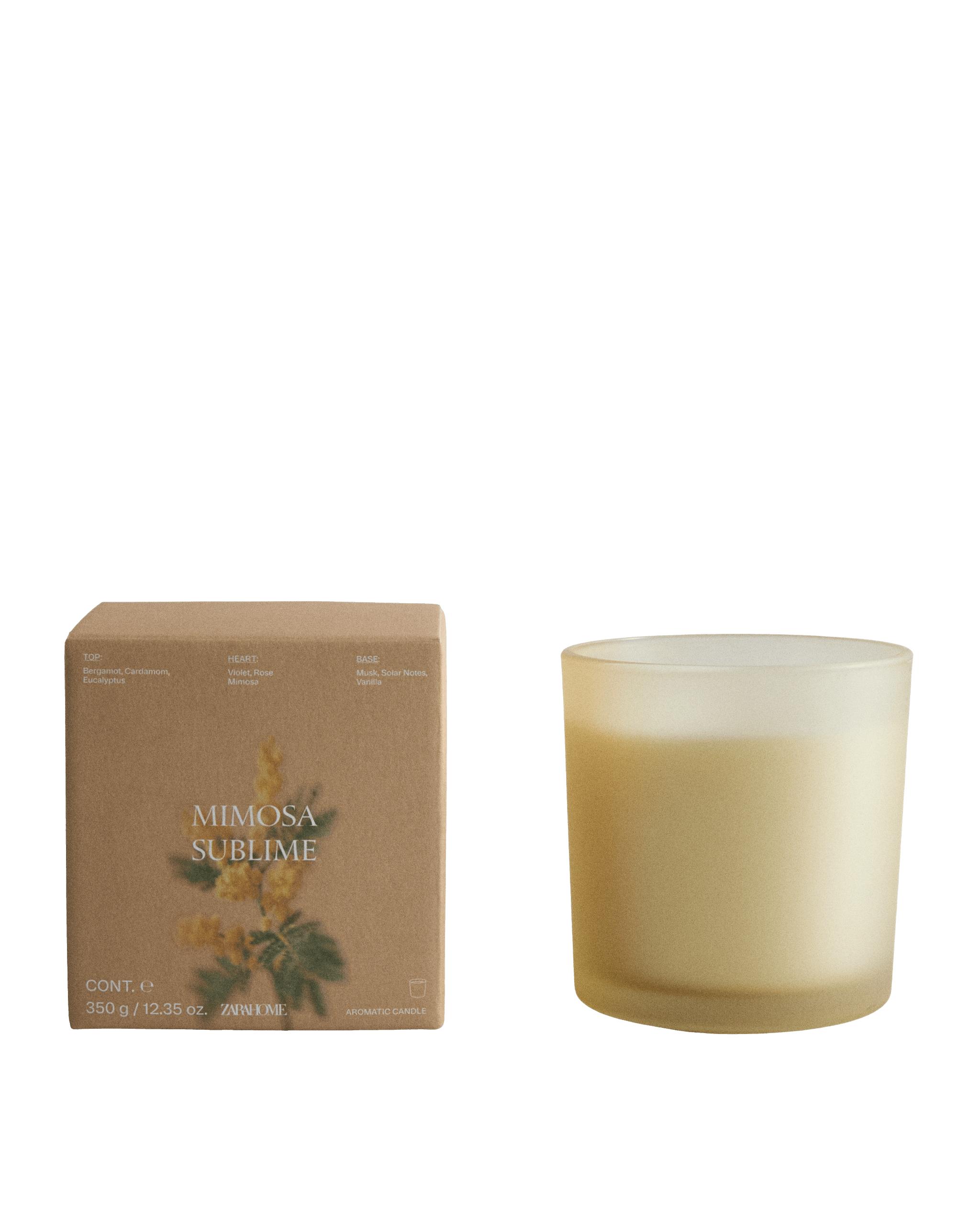 (350 G) MIMOSA SUBLIME SCENTED CANDLE product thumbnail 4