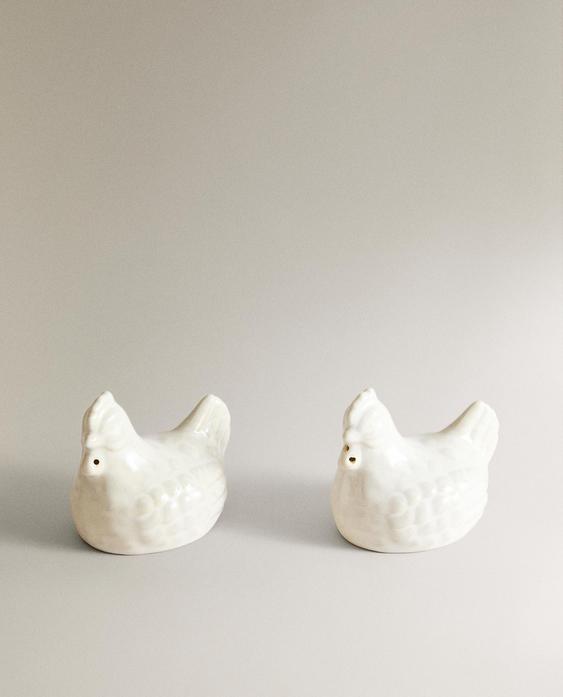 طقم مبهرة ومملحة على شكل دجاجة طقم مبهرة ومملحة على شكل دجاجة