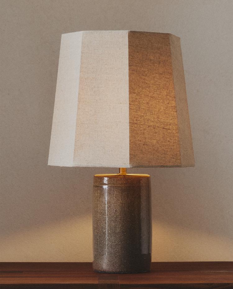 STONEWARE TABLE LAMP