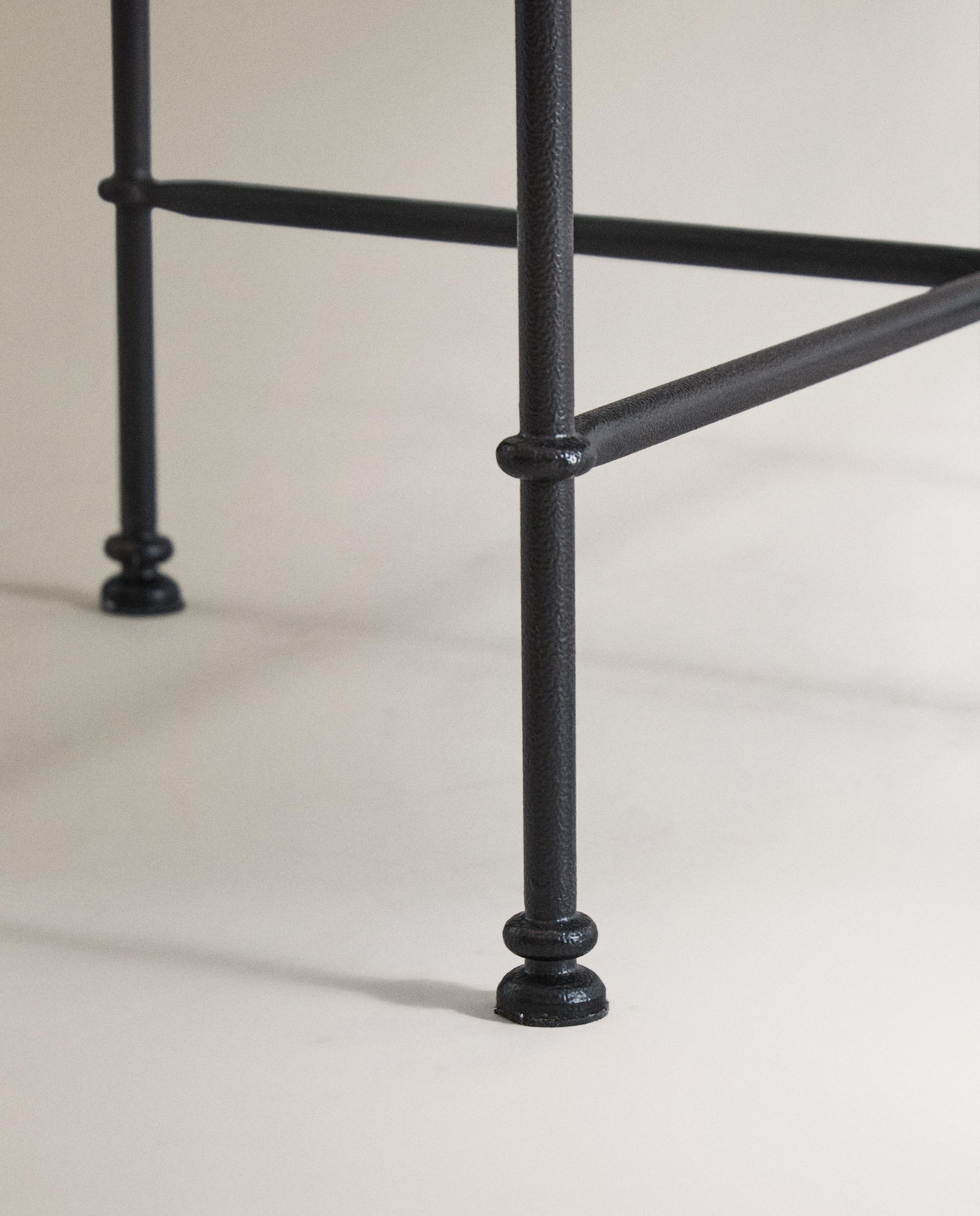 FORGED METAL CHAIR WITH CUSHIONS product thumbnail 2