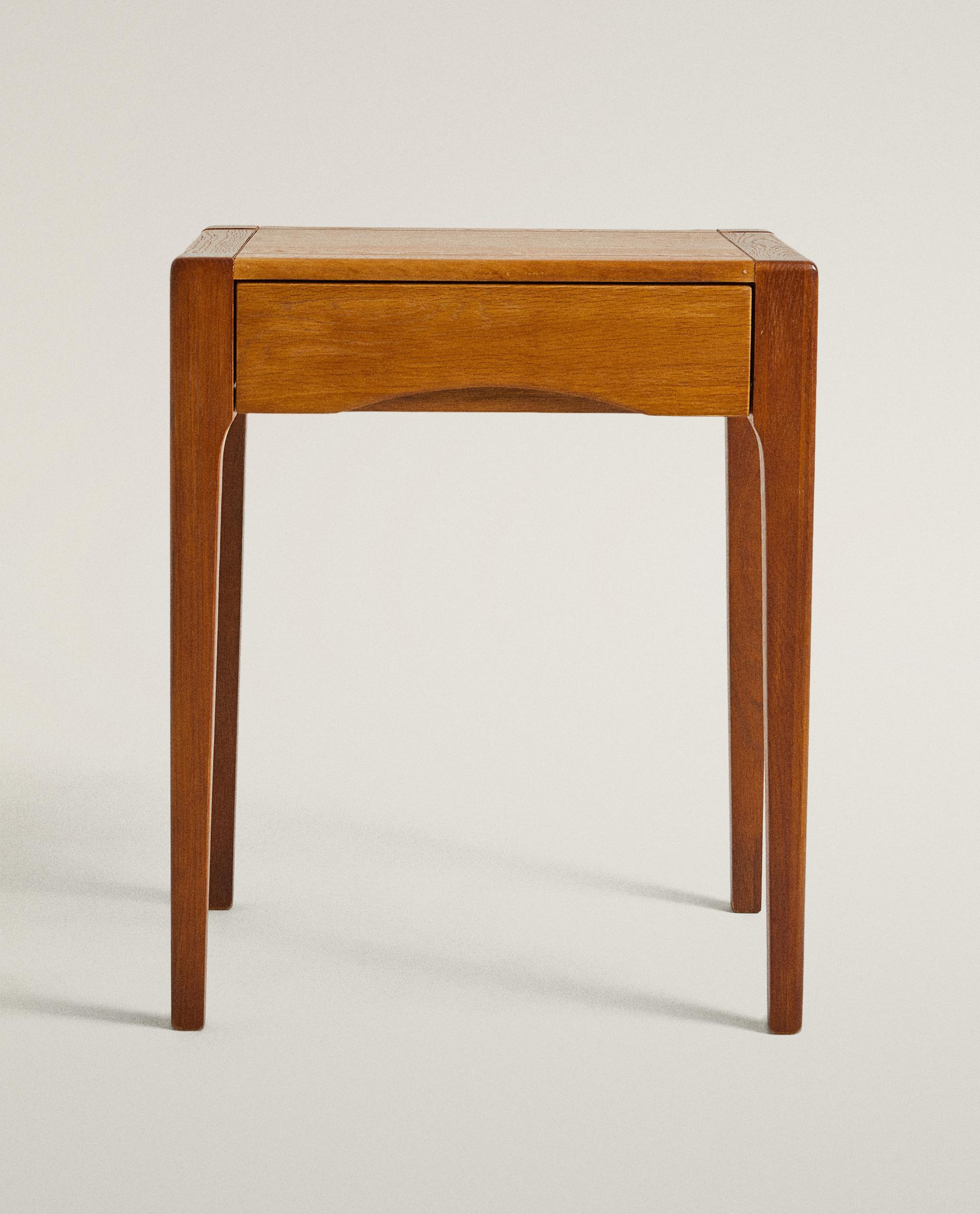 TABLE DE CHEVET CHÊNE TIROIR — Zara Home