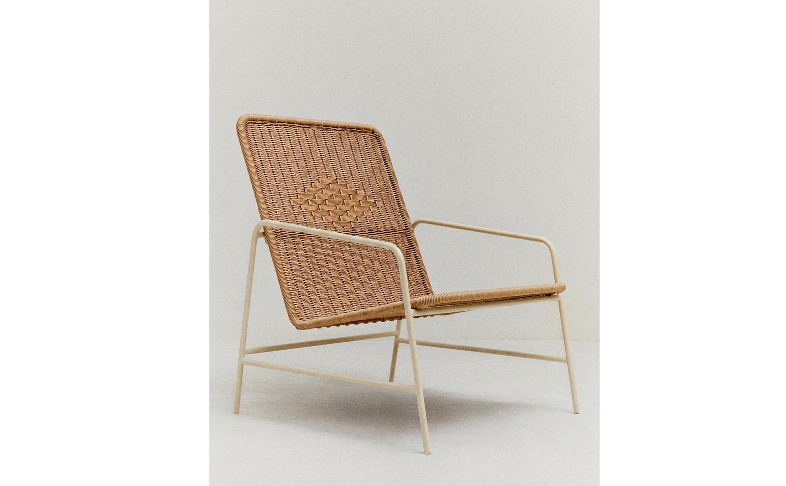 WOVEN OUTDOOR CHAIR WITH METAL FRAME | Zara Home United States of