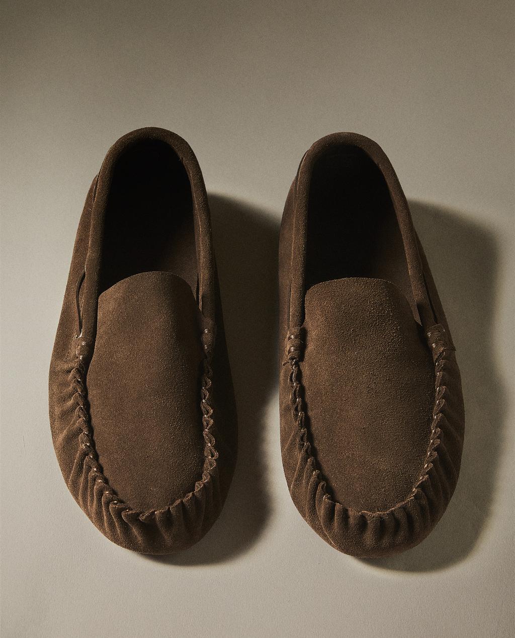 LEATHER MOCCASINS