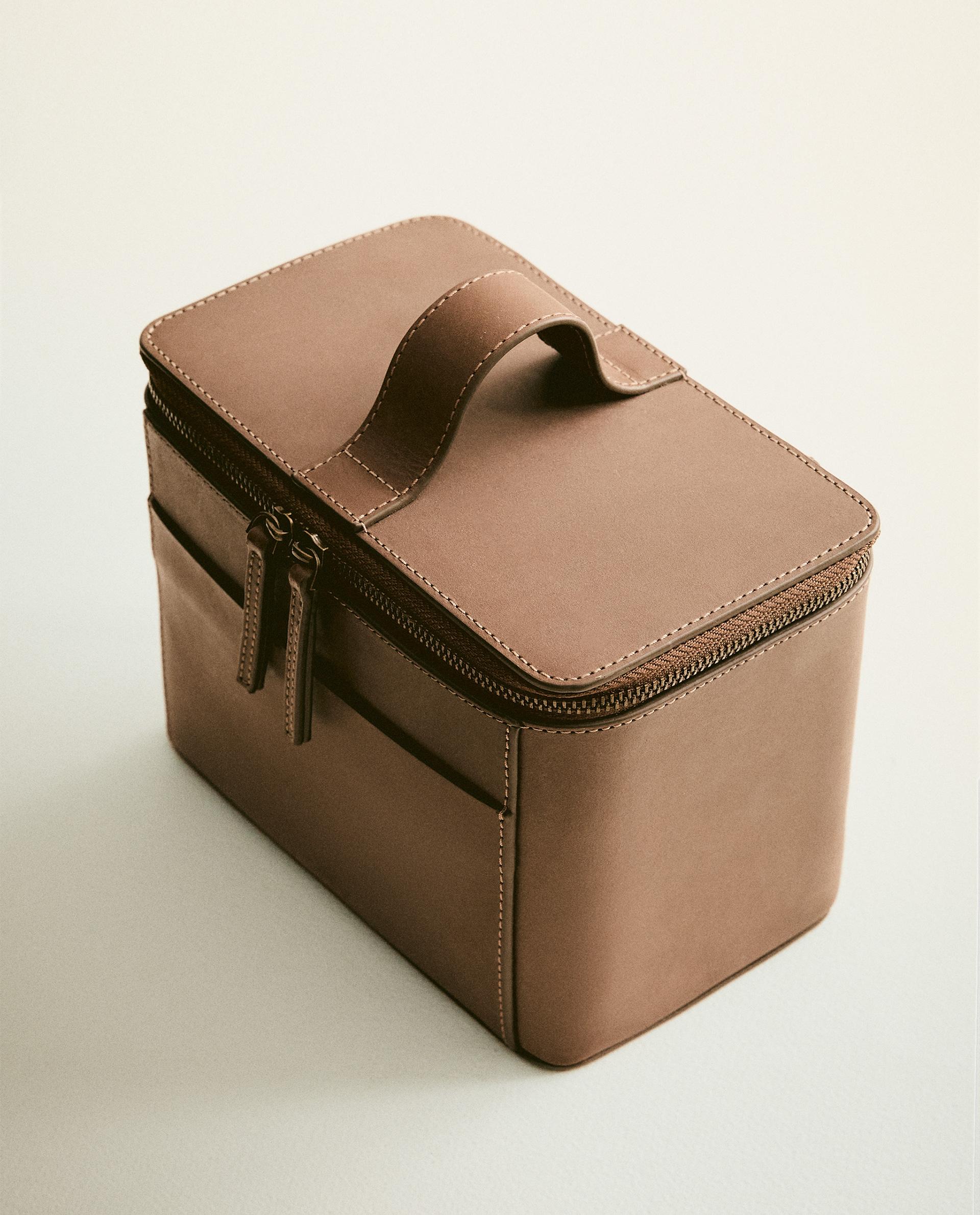 Quilted Zara Basic Briefcase Leather Zara Basic Tasche Clutch Zara