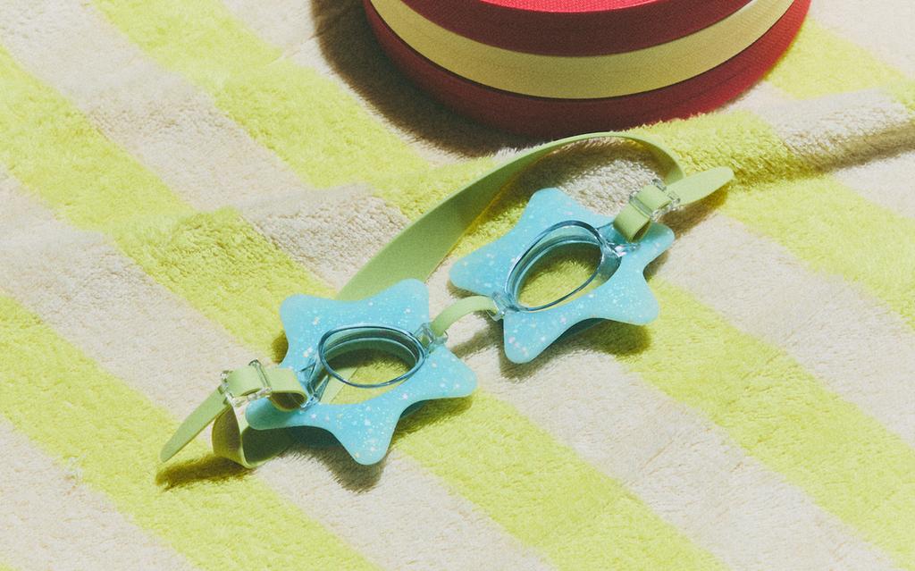 OTROŠKA POTAPLJAŠKA OČALA ZA NA PLAŽO Z ZVEZDO