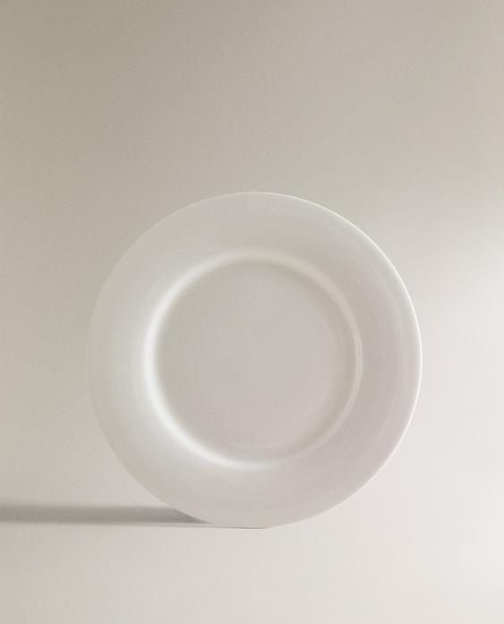 PLITKI TANJUR OD KOŠTANOG PORCULANA