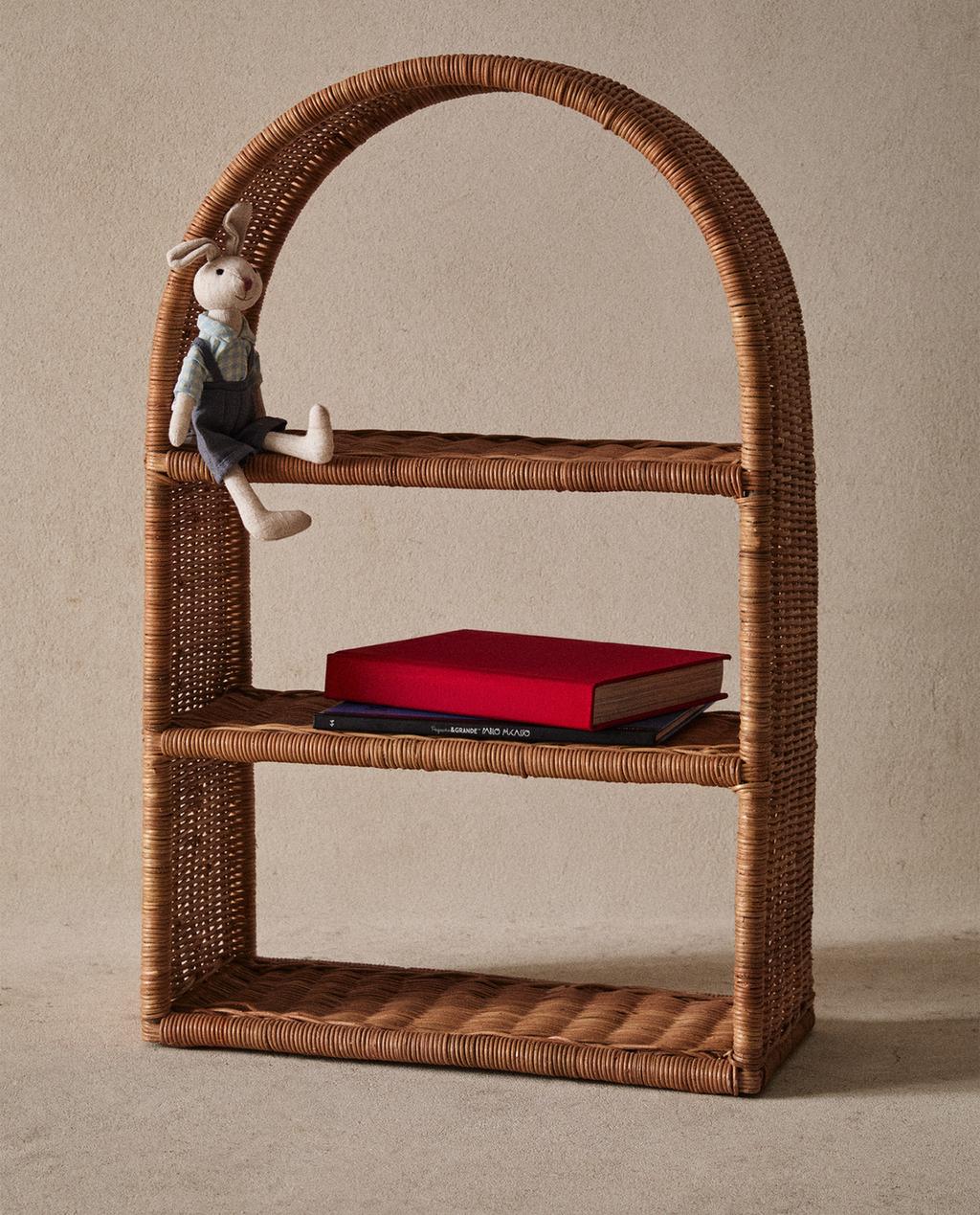 יחידת מדפים אובלית מקש לילדים