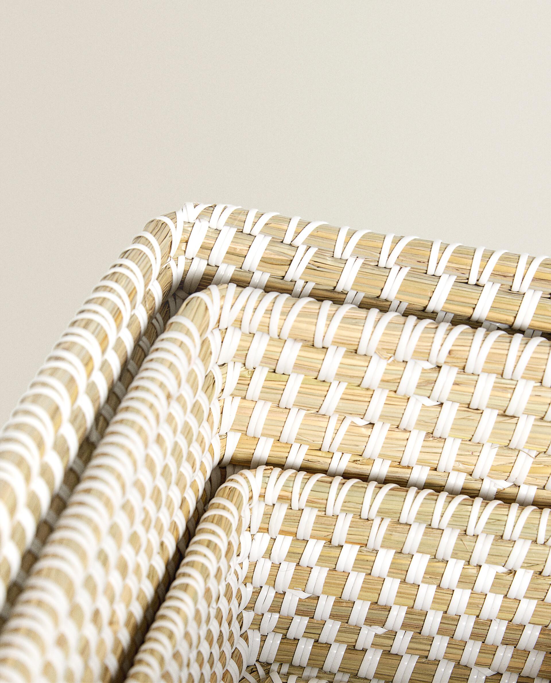 CONTRAST RECTANGULAR BASKET product thumbnail 13