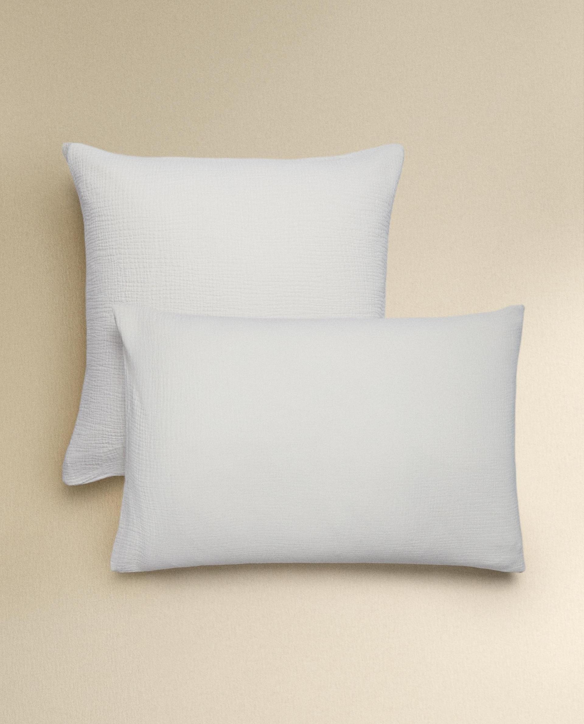 KOPFKISSENBEZUG AUS GAZE KOPFKISSENBEZUG AUS GAZE