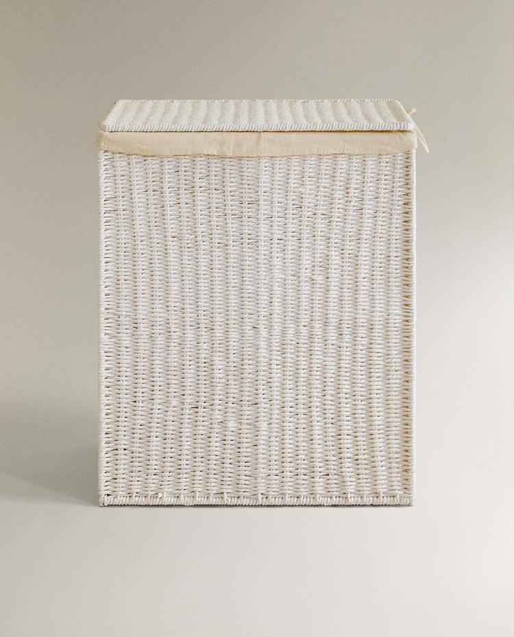 CESTA BIANCHERIA DUE SCOMPARTI