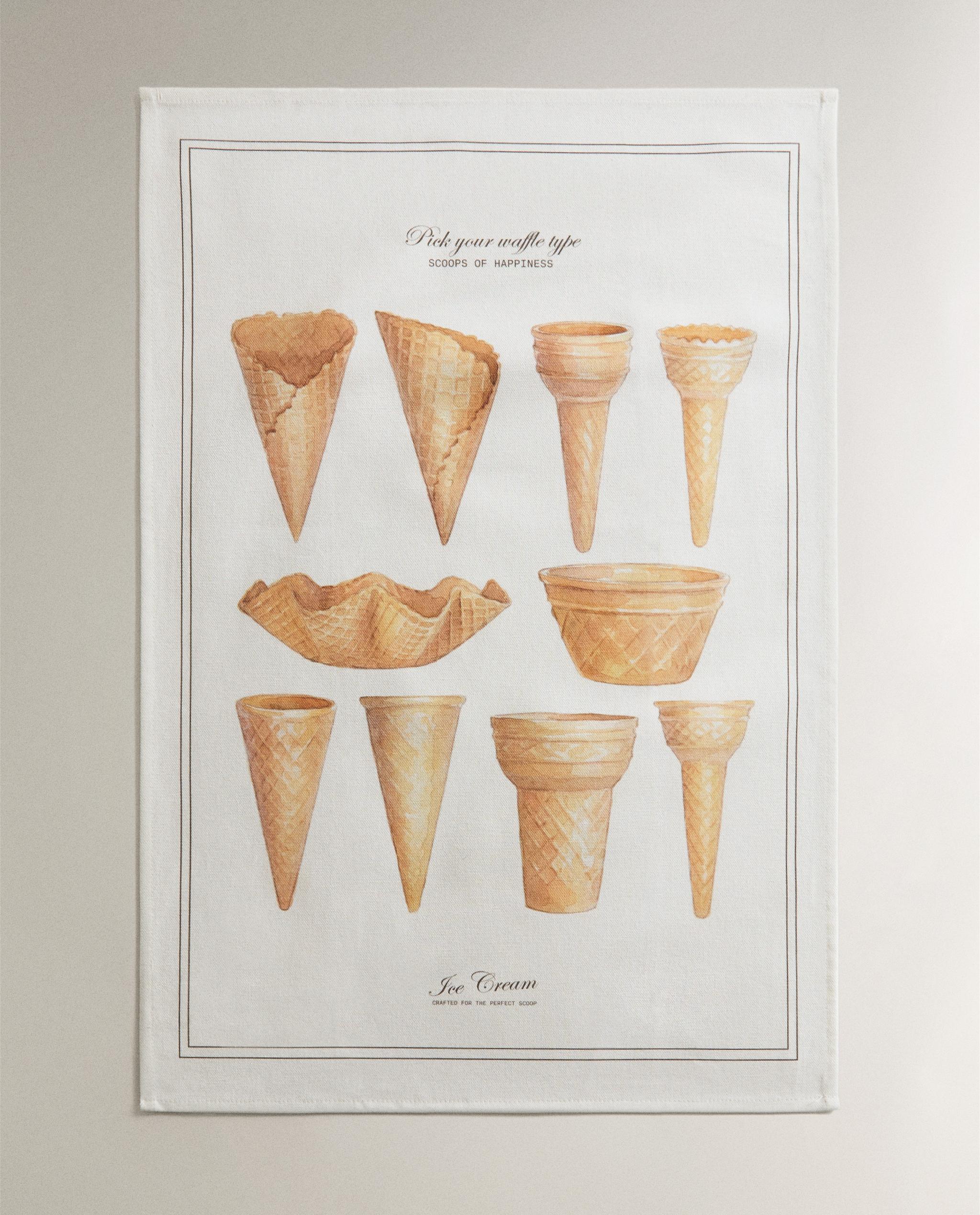 PACK OF ICE CREAM TEA TOWELS (PACK OF 2) product thumbnail 6