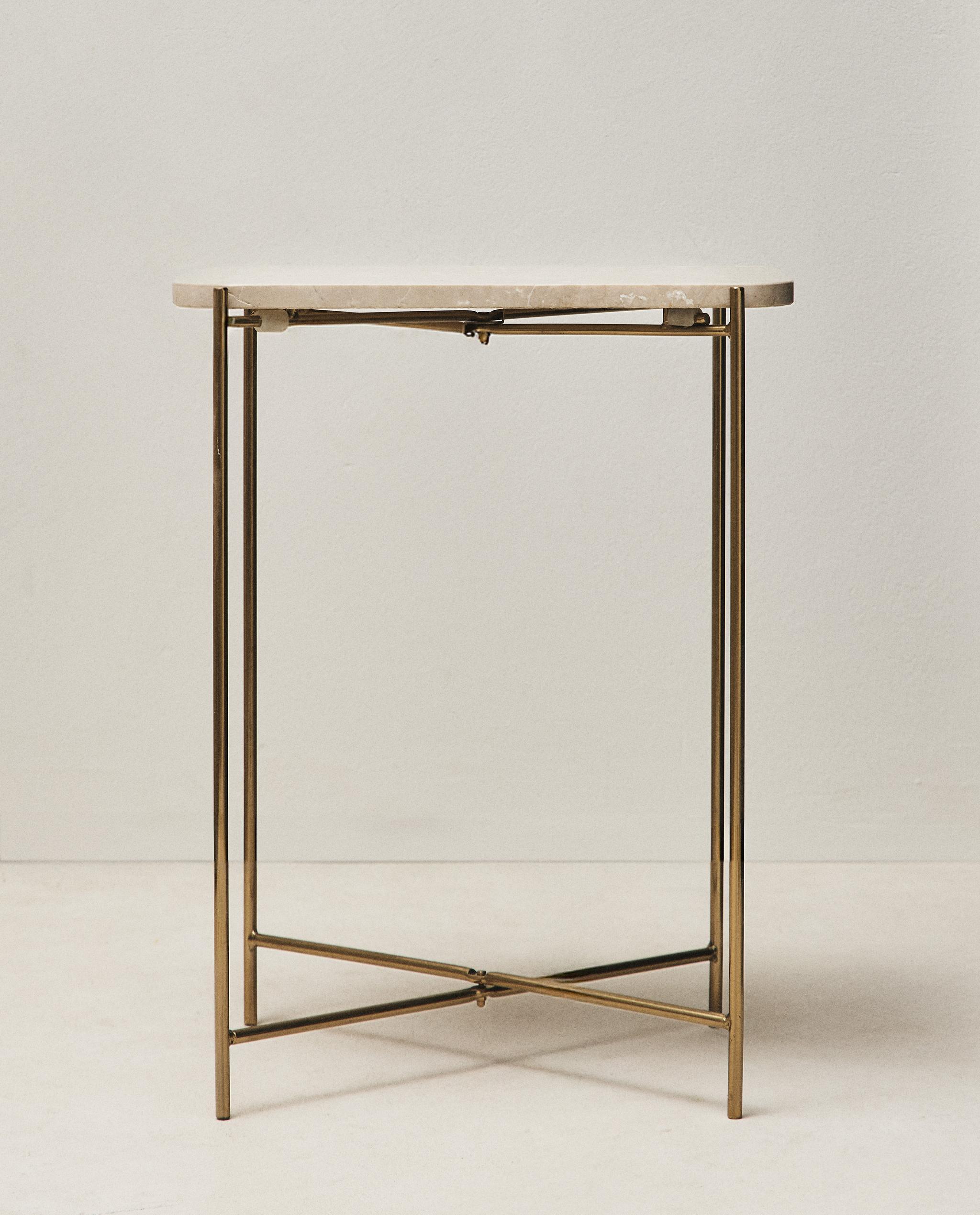 MARBLE SIDE TABLE