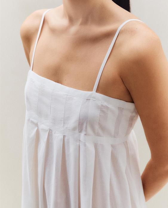 CAMISÓN LARGO PLIEGUES