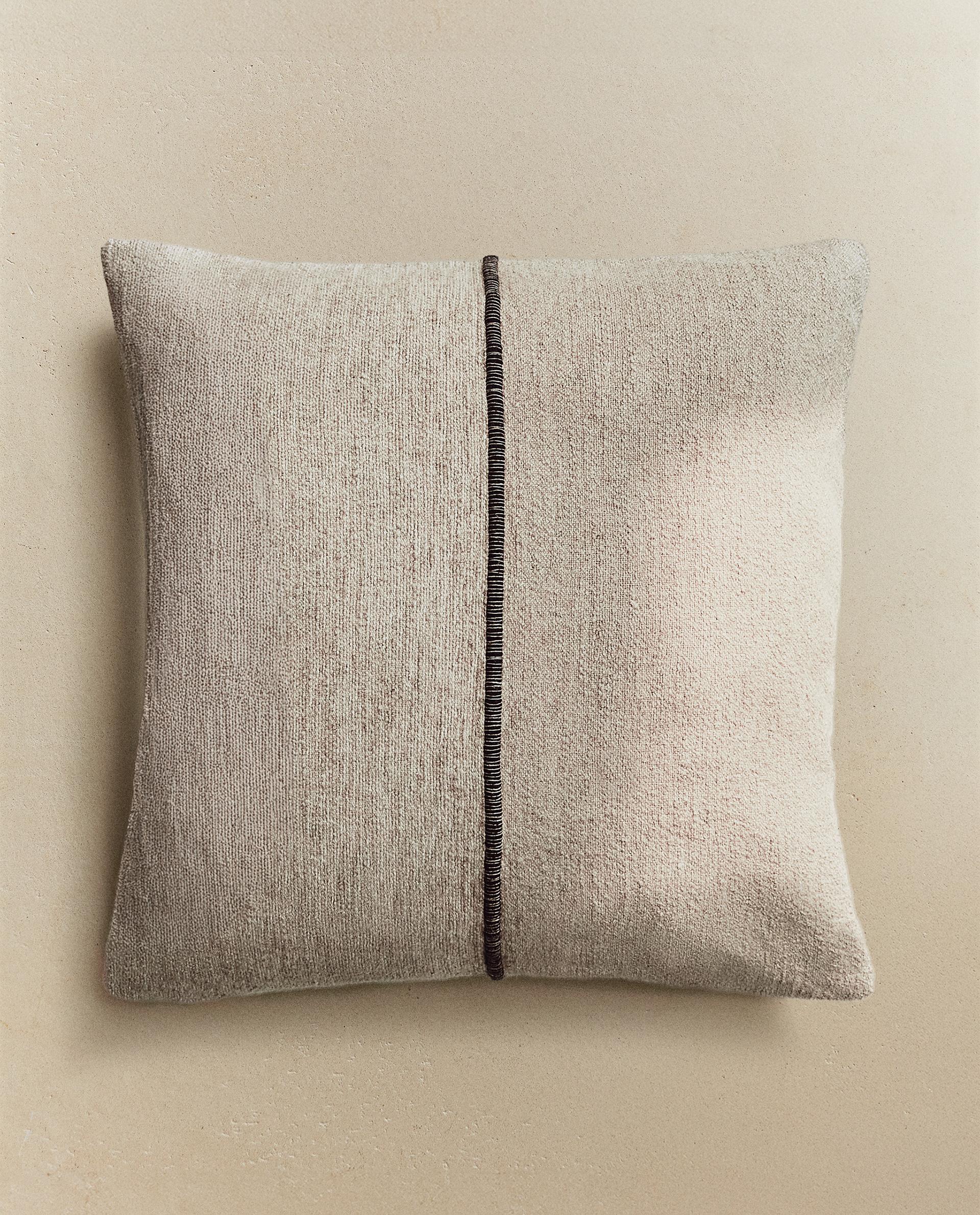 Funda Cojin Zara Home Calzado Hombre FUNDA COJÍN LÍNEAS Zara Home