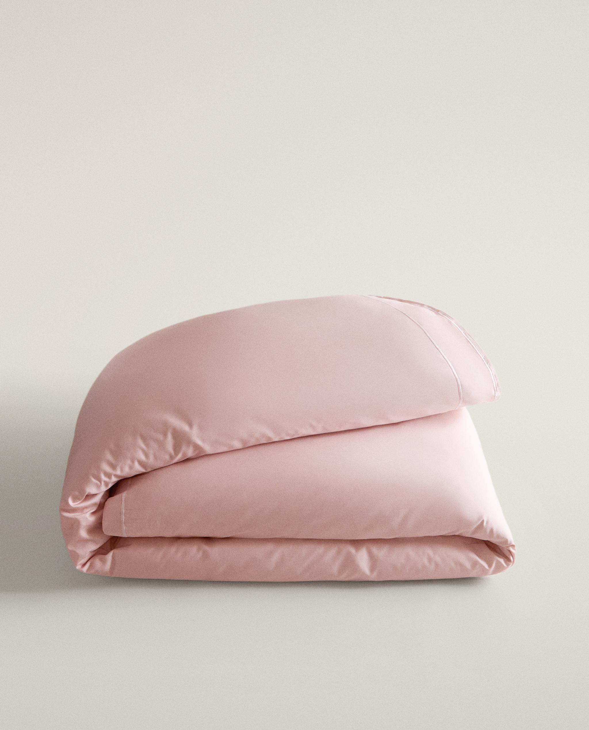 SATEEN DUVET COVER WITH DOUBLE TRIM product thumbnail 3
