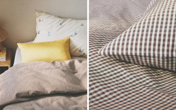 KIDS CHECK DUVET COVER