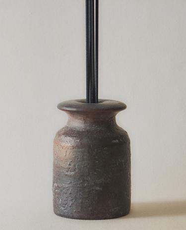 BROWN CERAMIC EMBELLISHER FOR SCENTED REED DIFFUSERS
