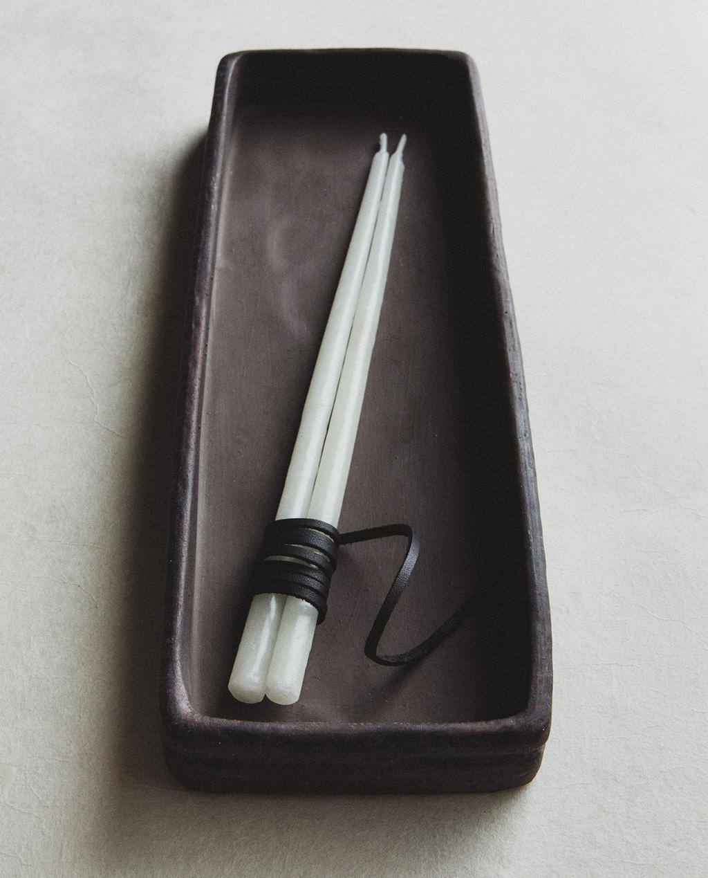 レクタングル セラミックトレイ