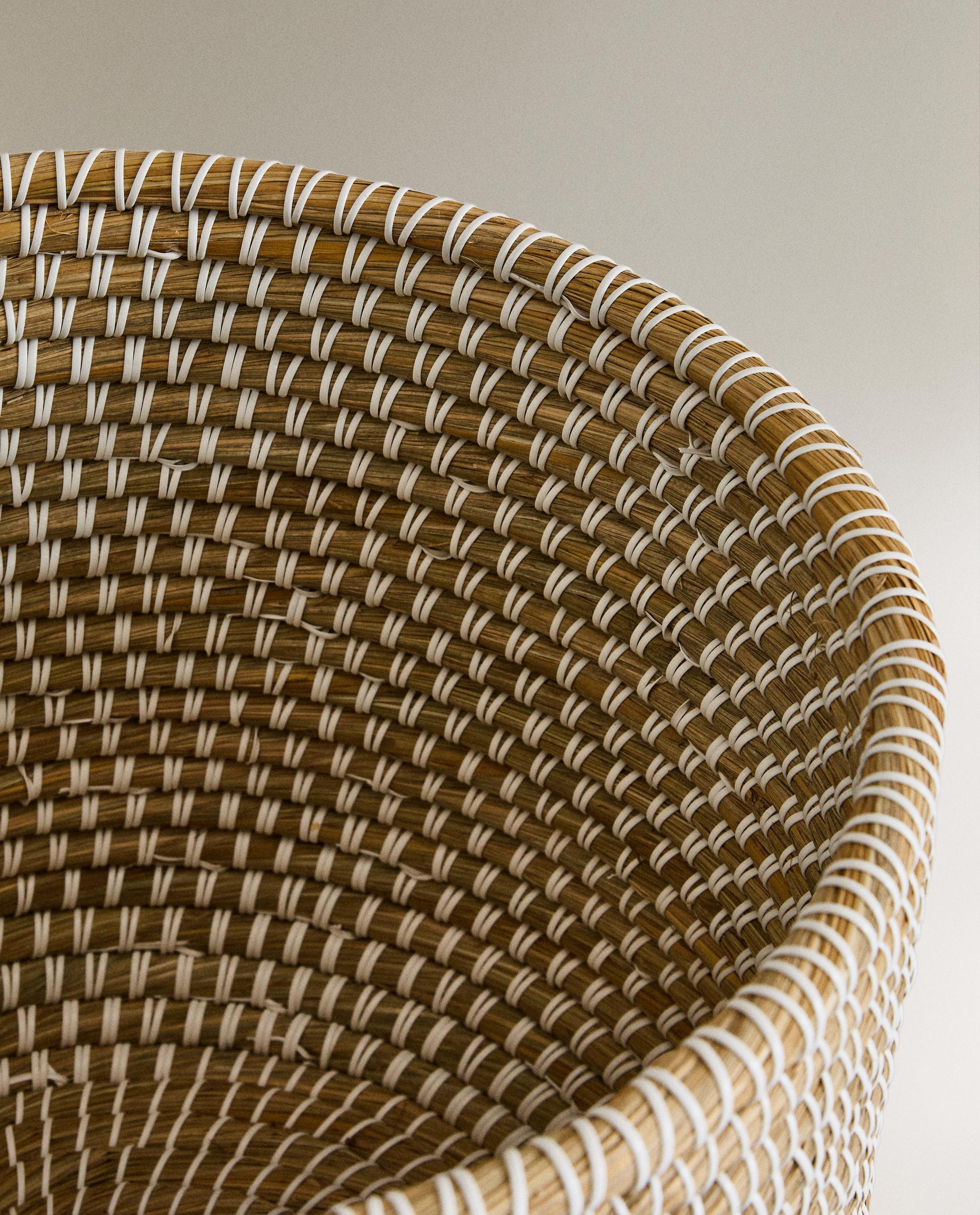 フタ付きラウンドバスケット | Zara Home 日本/Japan