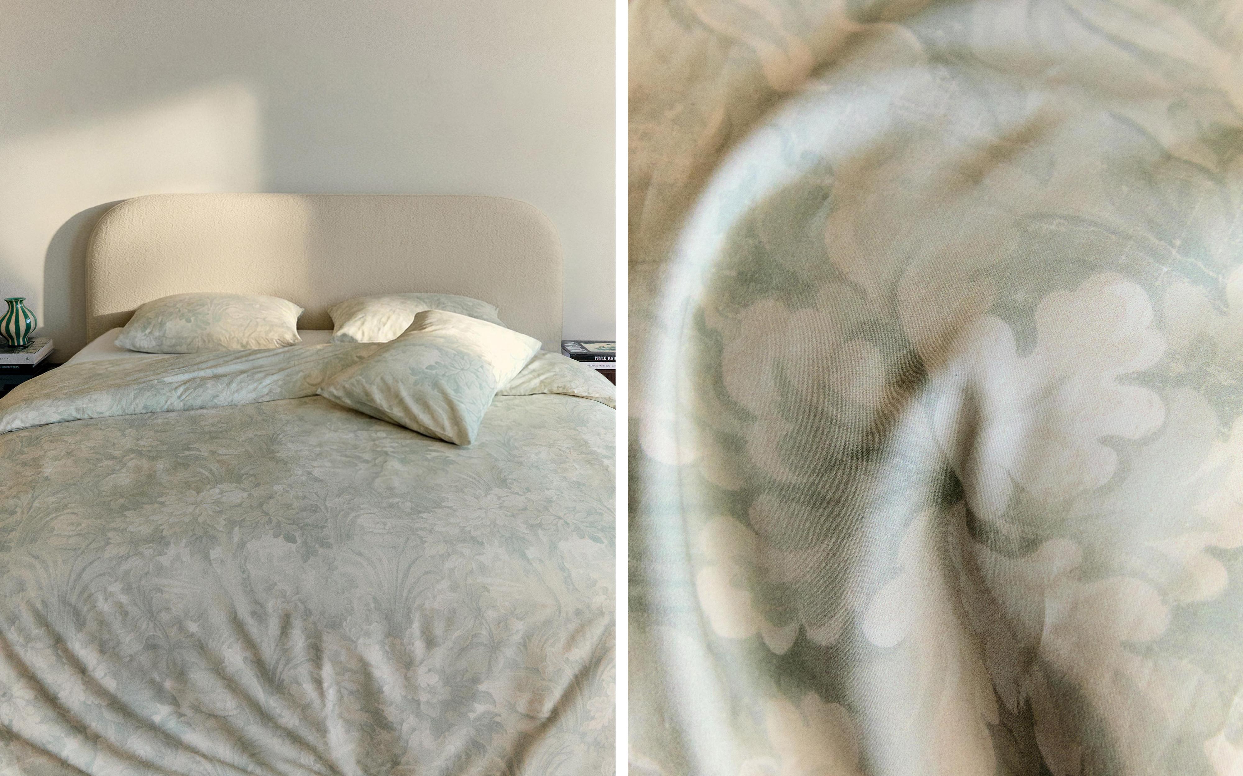 DUVET COVER WITH FLORAL AND BRANCH PRINT product thumbnail 18