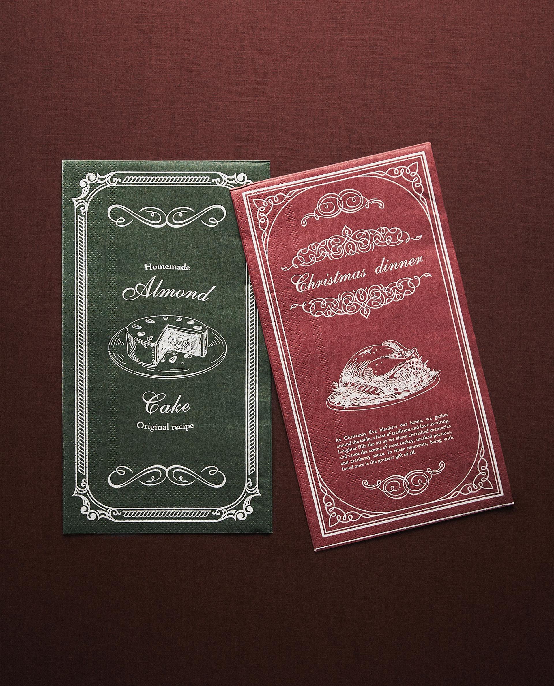 クリスマスディナーペーパーナプキンパック（30枚入り） | Zara Home