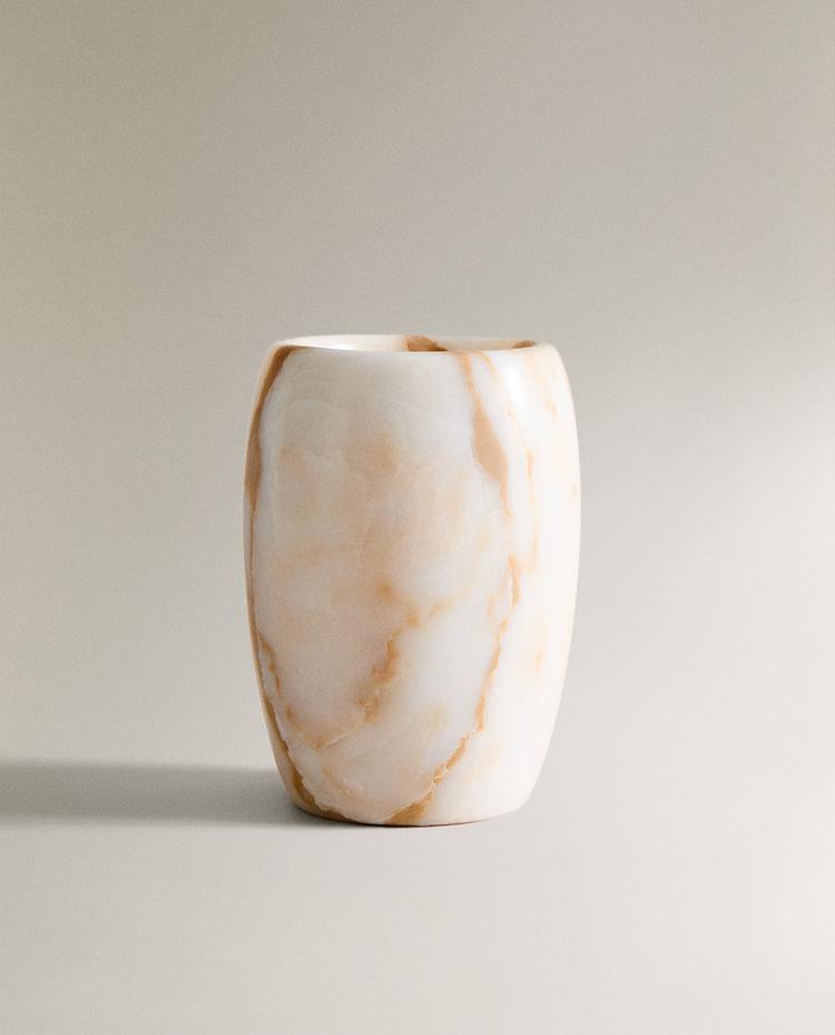 MARBLE TOOTHBRUSH HOLDER