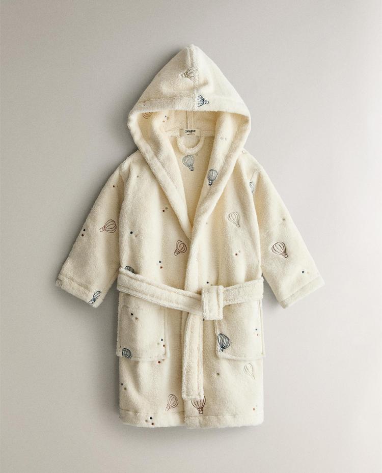 KIDS' BALLOON BATHROBE KIDS' BALLOON BATHROBE