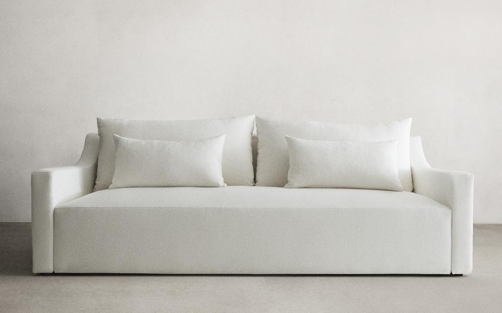 WASHED LINEN COUCH