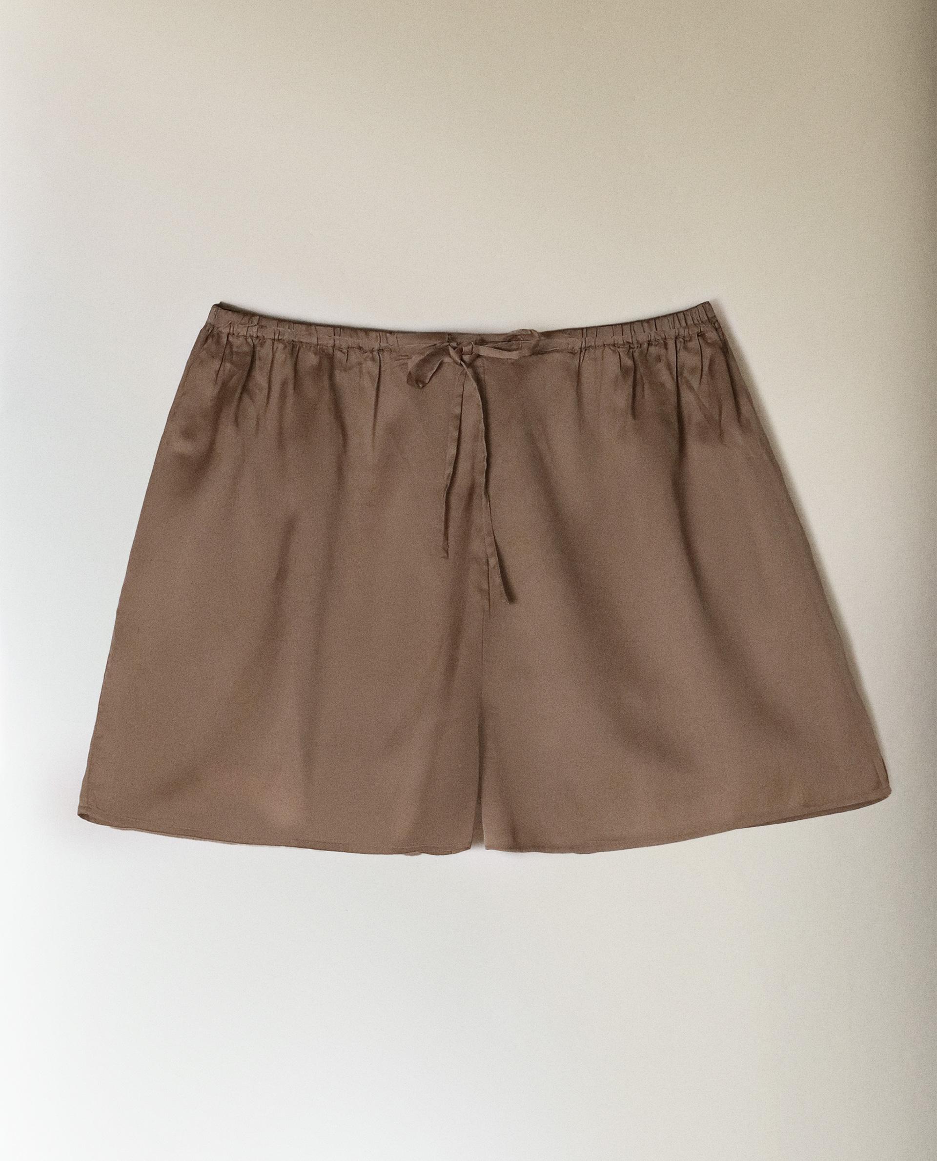サテン ギャザー ショートパンツ | Zara Home 日本/Japan