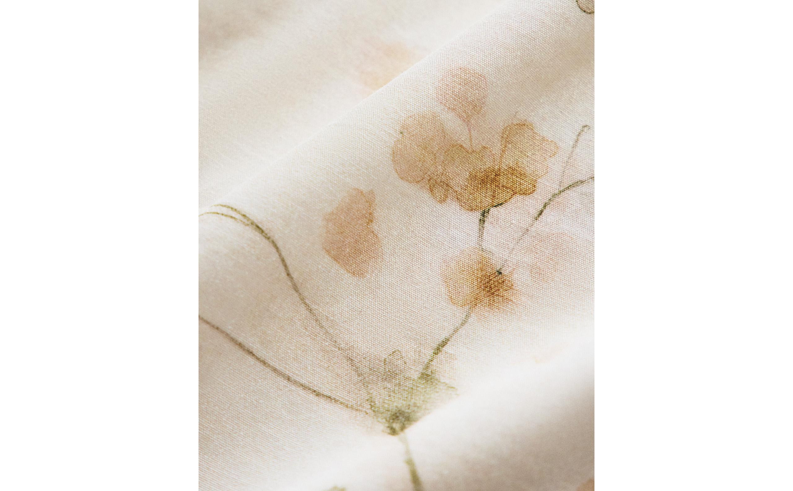 FLORAL PRINT DUVET COVER