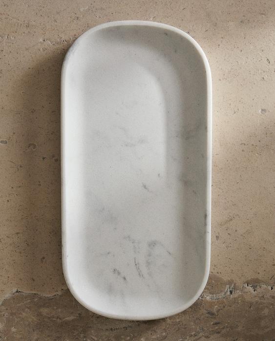 MARBLE-EFFECT BATHROOM TRAY MARBLE-EFFECT BATHROOM TRAY