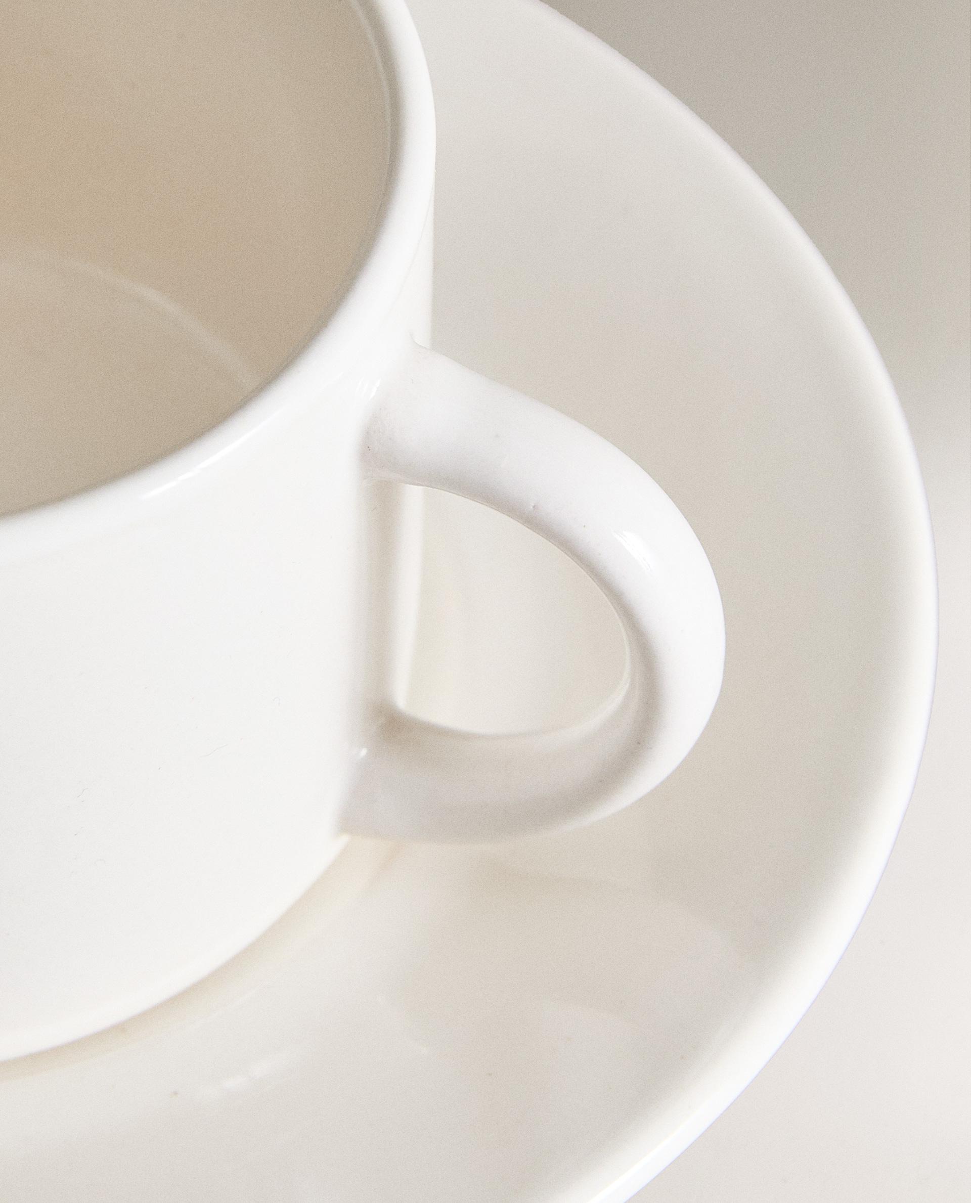STONEWARE TEACUP AND SAUCER product thumbnail 2
