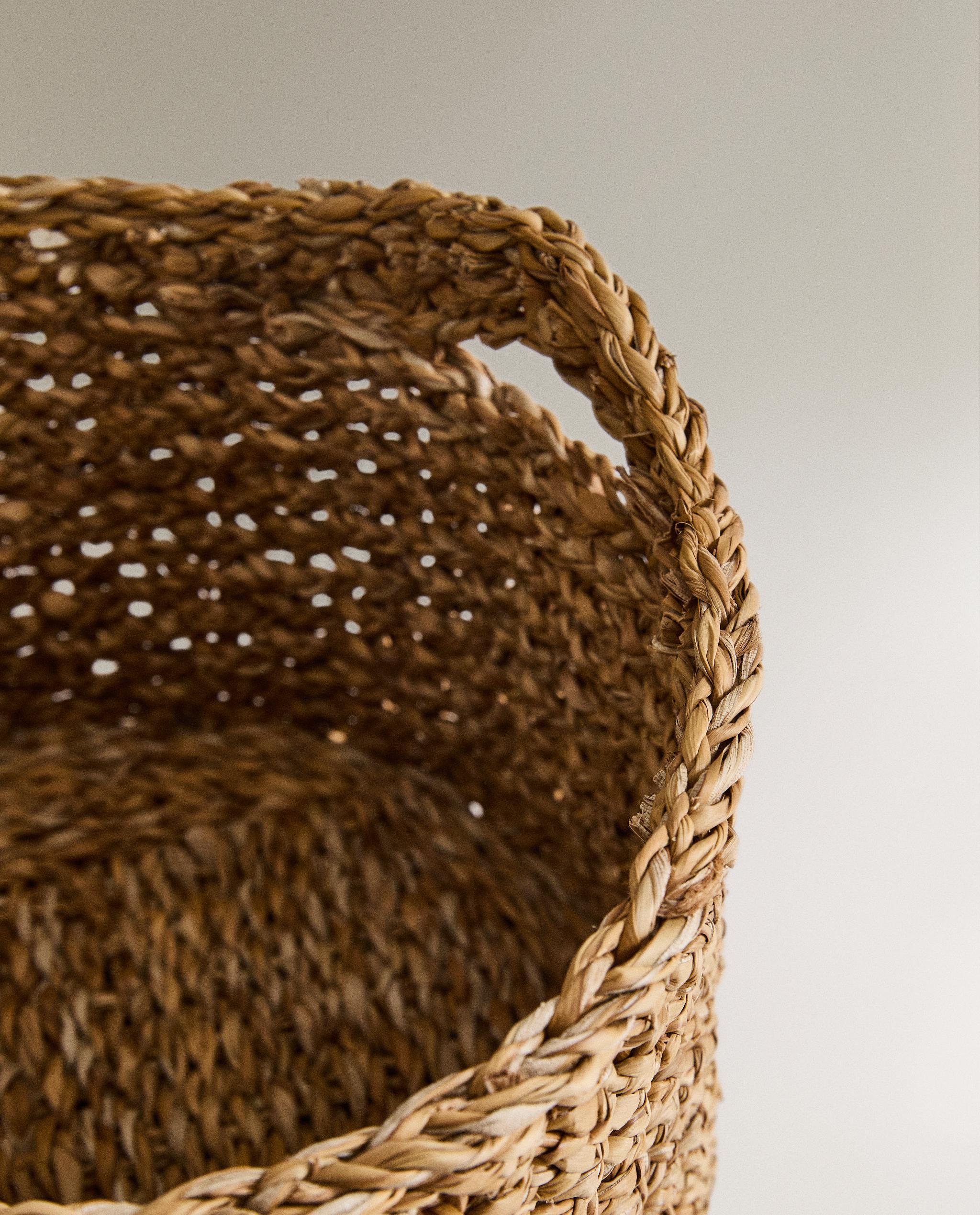 ラウンド シーグラス バスケット | Zara Home 日本/Japan