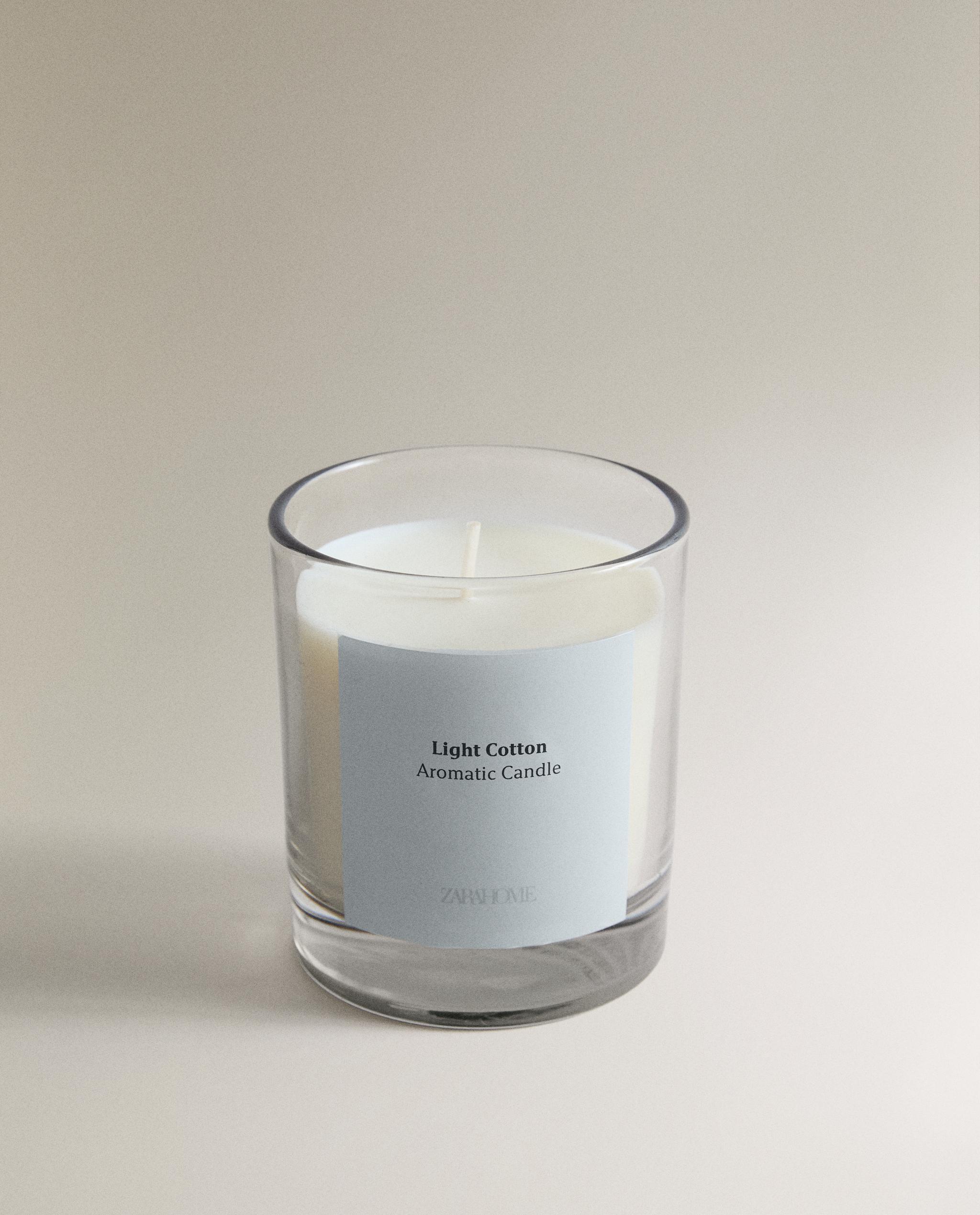 (200 G) LIGHT COTTON SCENTED CANDLE product thumbnail 4