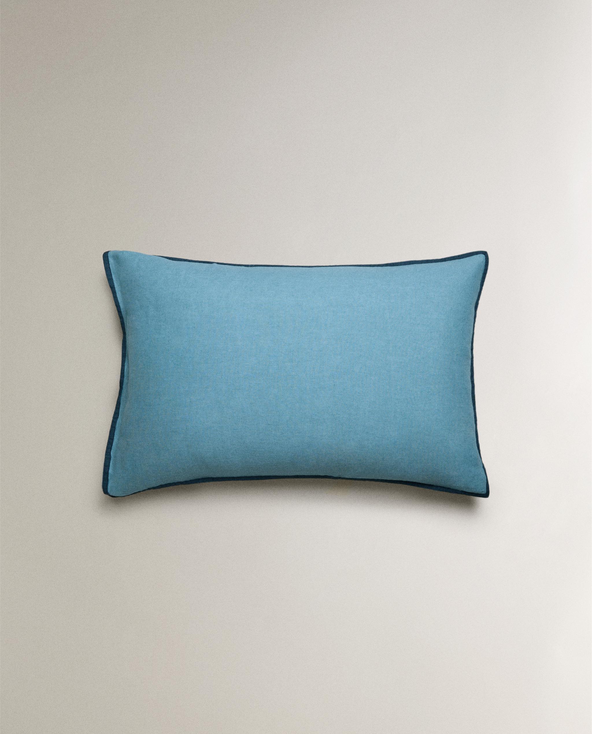 CONTRAST LINEN PILLOWCASE product thumbnail 5