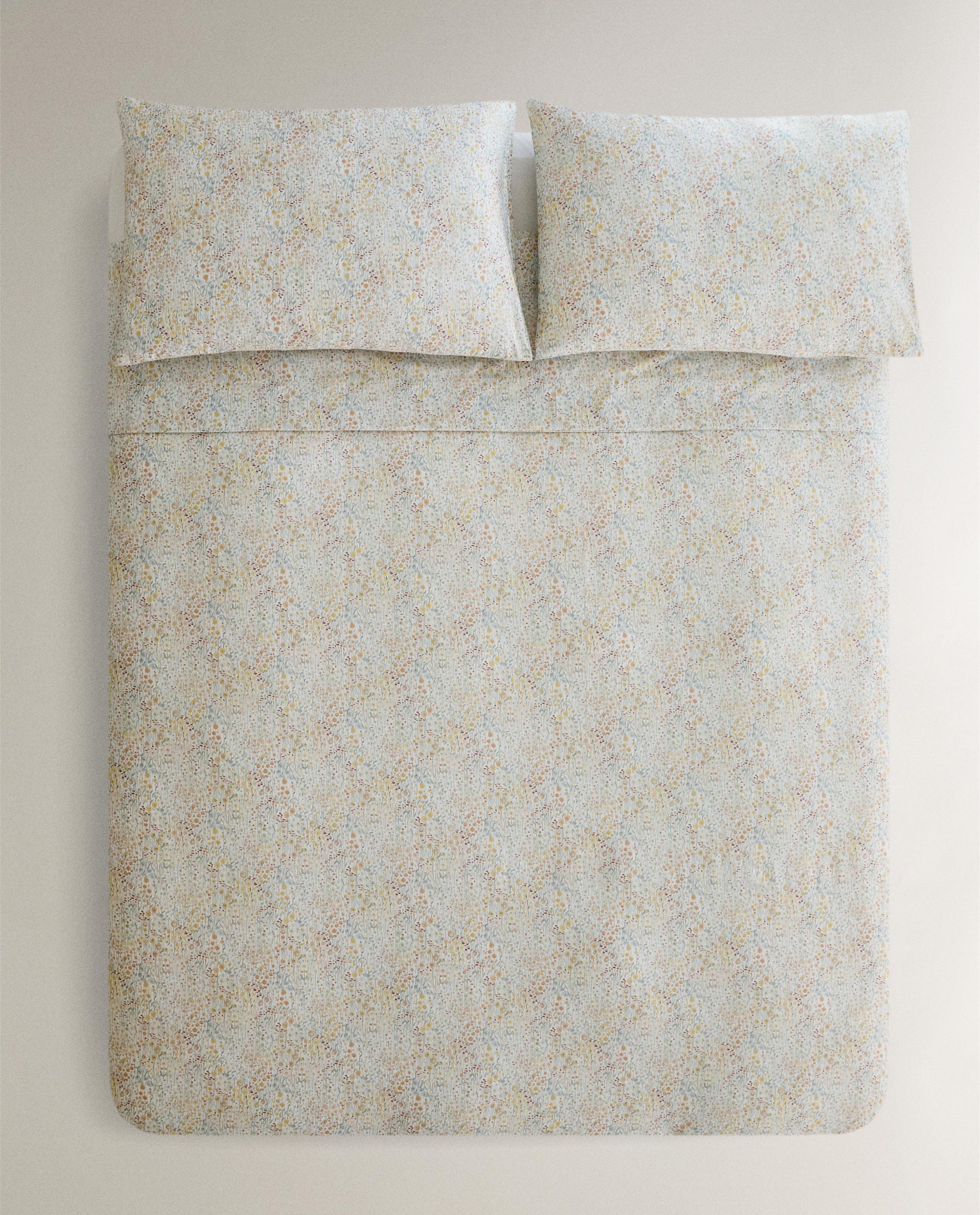 MINI FLORAL PRINT SATEEN DUVET COVER product thumbnail 3