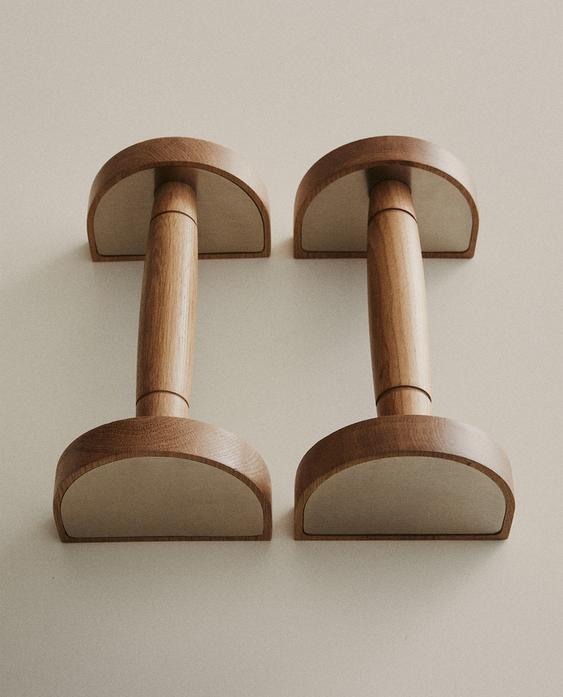 PACK AGARRADERA FLEXIONES MADERA ROBLE (PACK DE 2) PACK AGARRADERA FLEXIONES MADERA ROBLE (PACK DE 2)